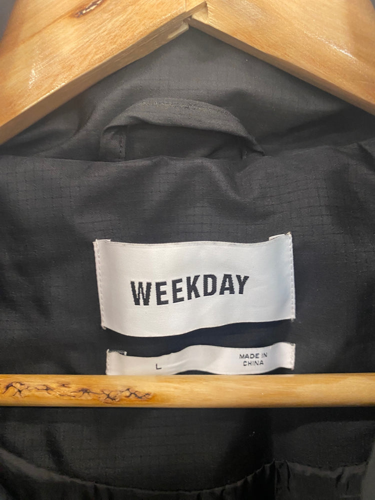 Fabulous Weekday Layer Back Oversize Puffer Vest UK L GM143