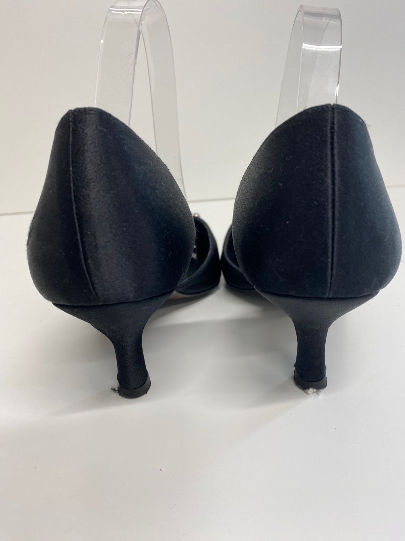 Fabulous Sam Thomas  Evening mid Kitten heels Uk7 Black Formal events GM143