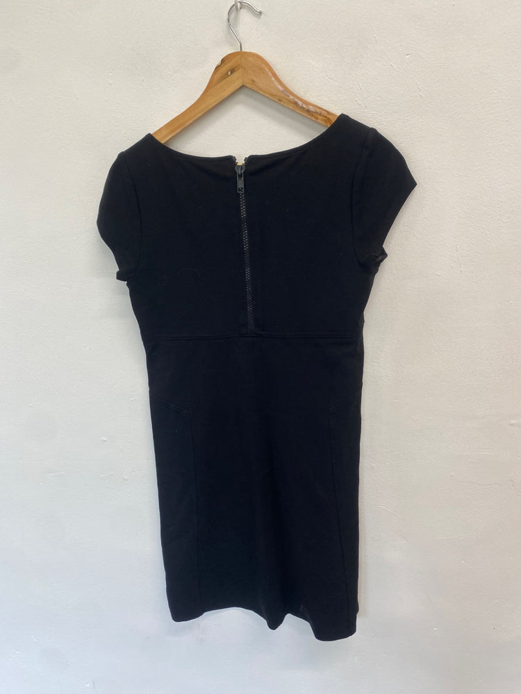 Fabulous Diane Von Furstenberg Dress UK 8 Black midi formal GM143