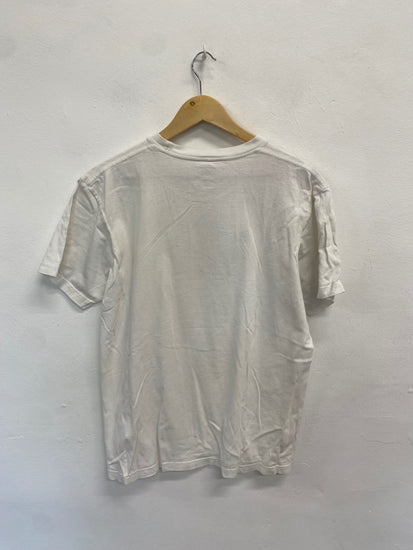 Classic Supreme T-Shirt UK M White chair street style pre shrunk GM143