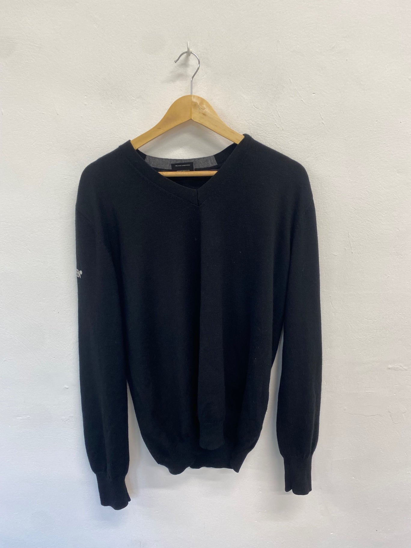 Classic GALVIN GREEN Sweater UK L Black craigilaw golf club GM143