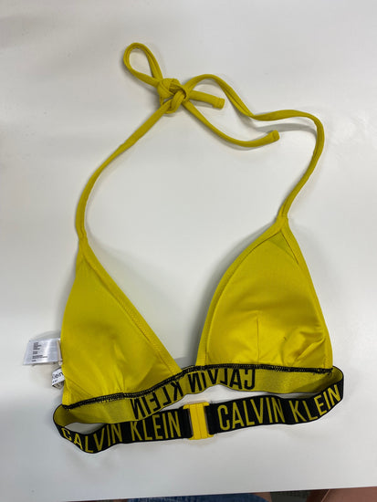Fabulous Calvin Klein Yellow Intense Power Bikini Top UK M SM438