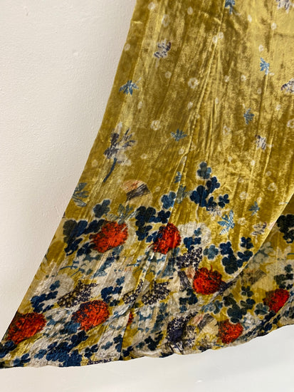 Fabulous Boho White Stuff Maple Velvet Midi Skirt UK10 LG276