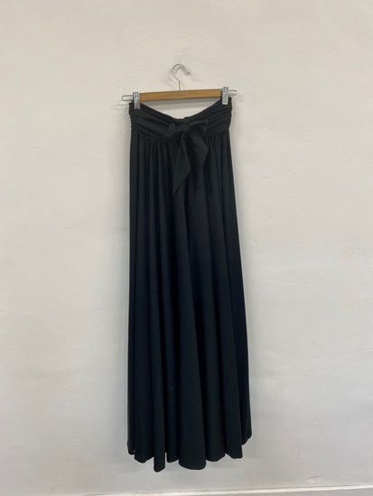 Fabulous After Six by Ronald Joyce Black Tie Front Maxi Skirt UK10 LG276