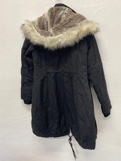 Fabulous Madison Expedition Heritage black Parka  Jacket UK S Hooded LB244