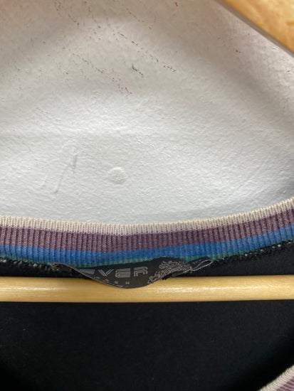 Fabulous Fever London Y2K vintage Dress UK10 Black Fit & flare Midi LB244