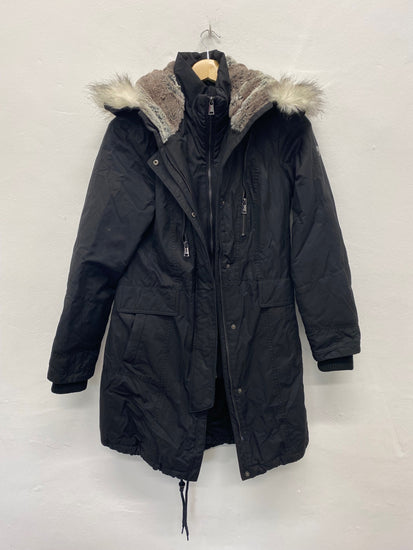 Fabulous Madison Expedition Heritage black Parka  Jacket UK S Hooded LB244