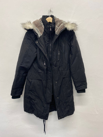 Fabulous Madison Expedition Heritage black Parka  Jacket UK S Hooded LB244