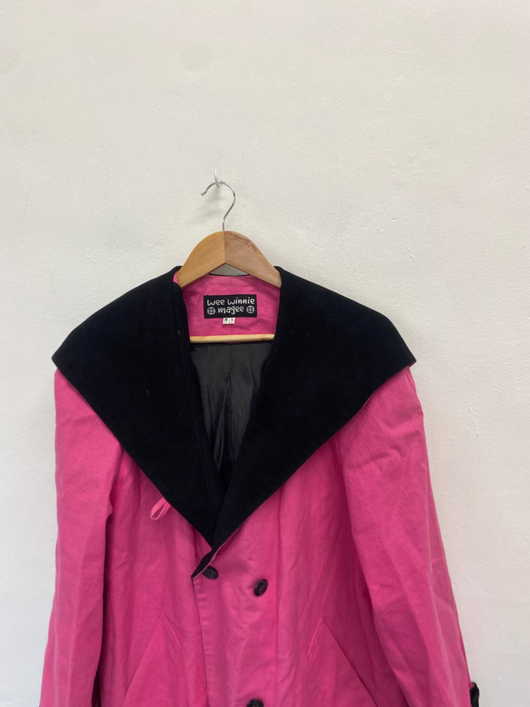 Fabulous Wee Winnie by Maggee Coat UK M/L Pink and Black Irish SO001