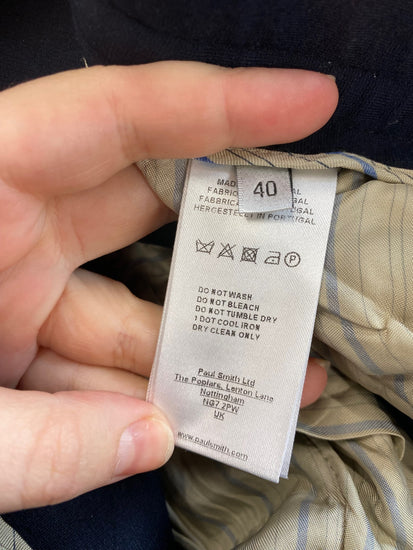 Fabulous Paul Smith Navy Rainbow Drawstring Lounge pants UK12 SO001