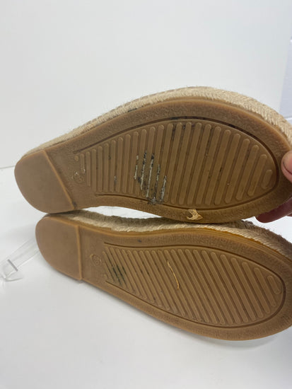 Fabulous Mint Velvet Ava Sandals UK6 Silver Espadrilles flats SO001