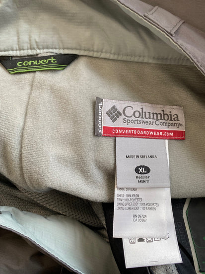 Fabulous Columbia Grey Convert Ski Trousers UK XL SO001