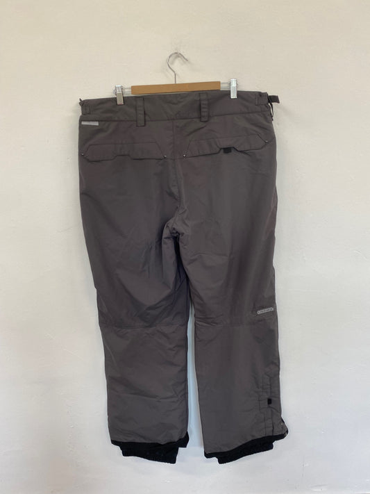 Fabulous Columbia Grey Convert Ski Trousers UK XL SO001