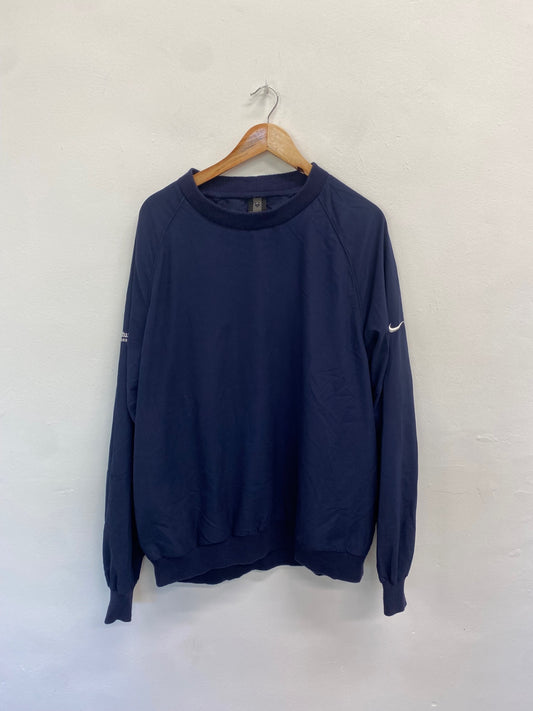 Fabulous Nike vintage golf Windbreaker UK XL Navy Blue HD440