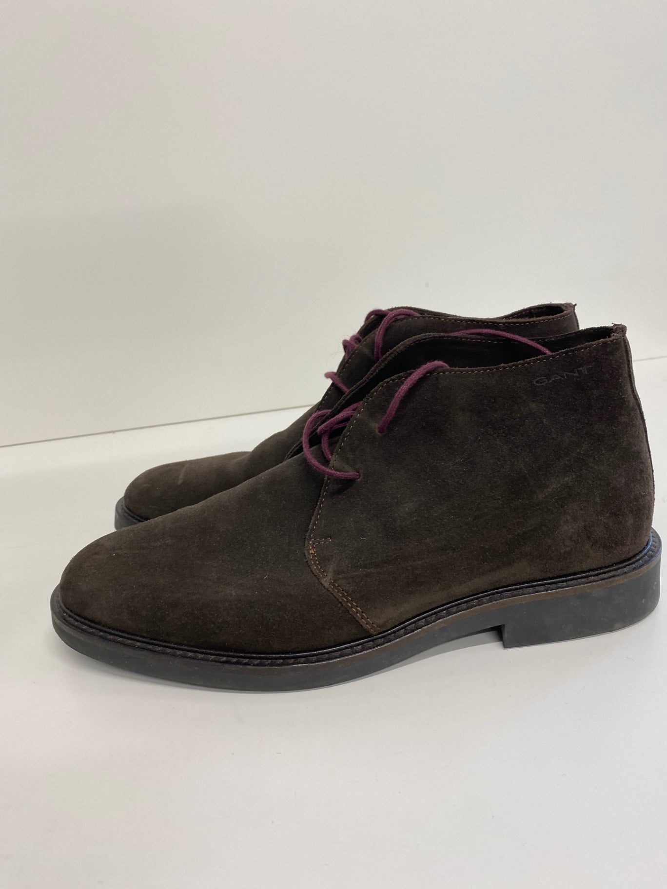 Fabulous GANT Spencer Chocolate Desert Boots UK9 Brown HD440
