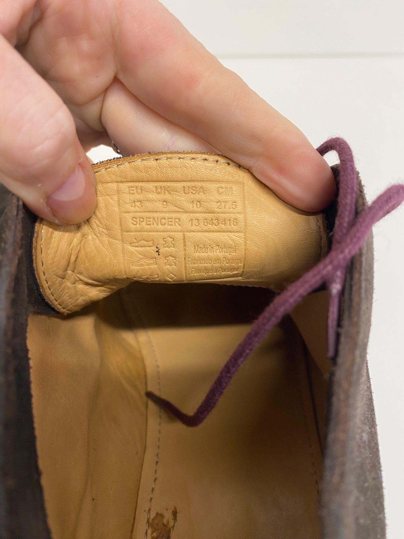 Fabulous GANT Spencer Chocolate Desert Boots UK9 Brown HD440