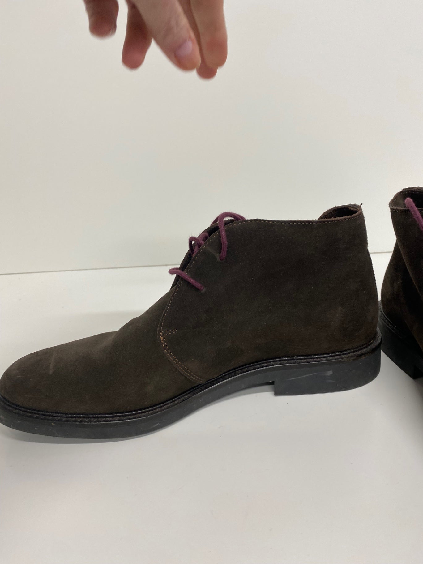Fabulous GANT Spencer Chocolate Desert Boots UK9 Brown HD440