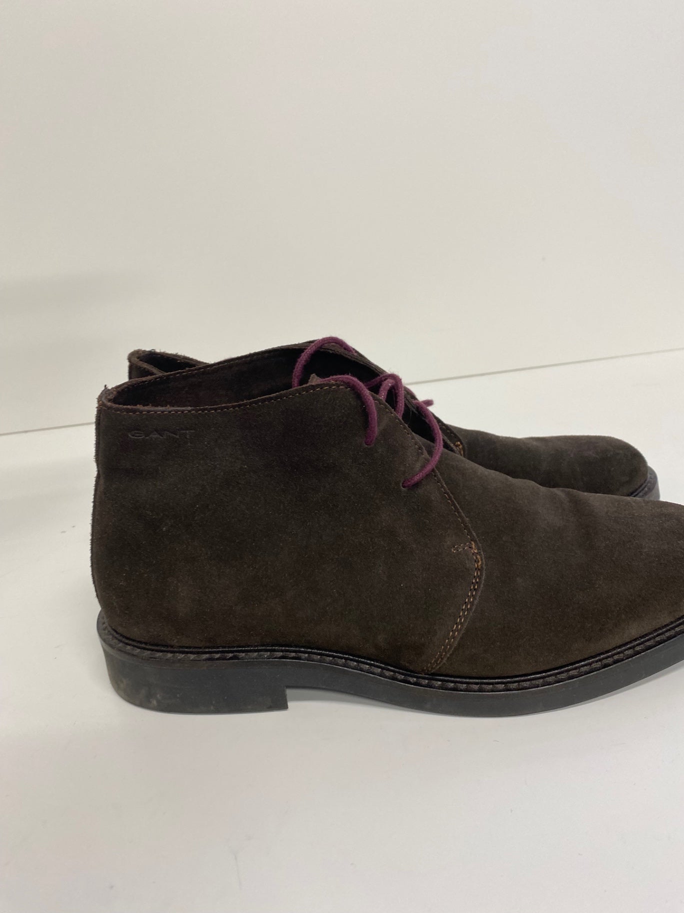 Fabulous GANT Spencer Chocolate Desert Boots UK9 Brown HD440