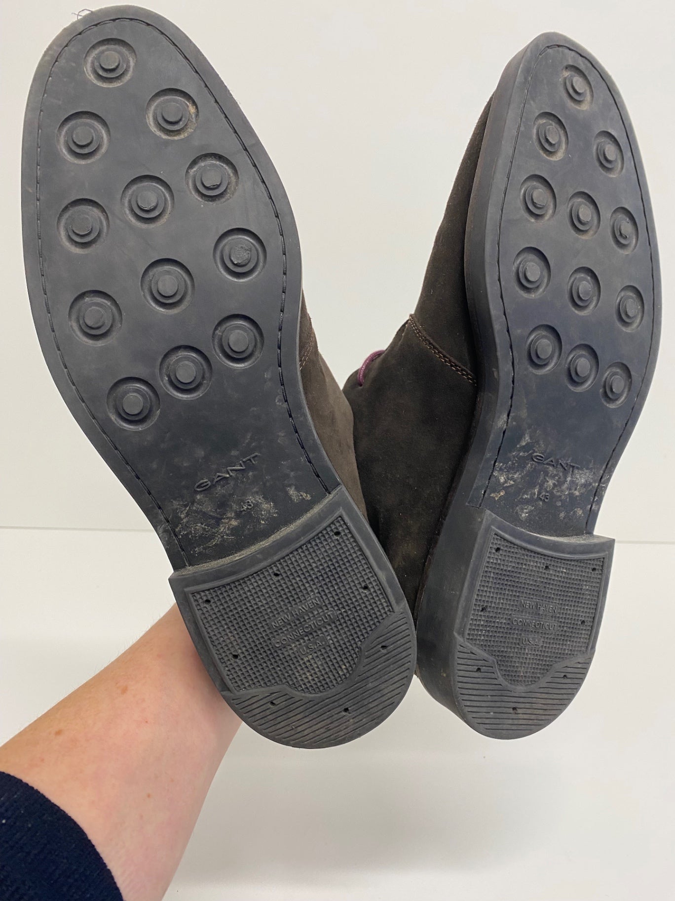 Fabulous GANT Spencer Chocolate Desert Boots UK9 Brown HD440