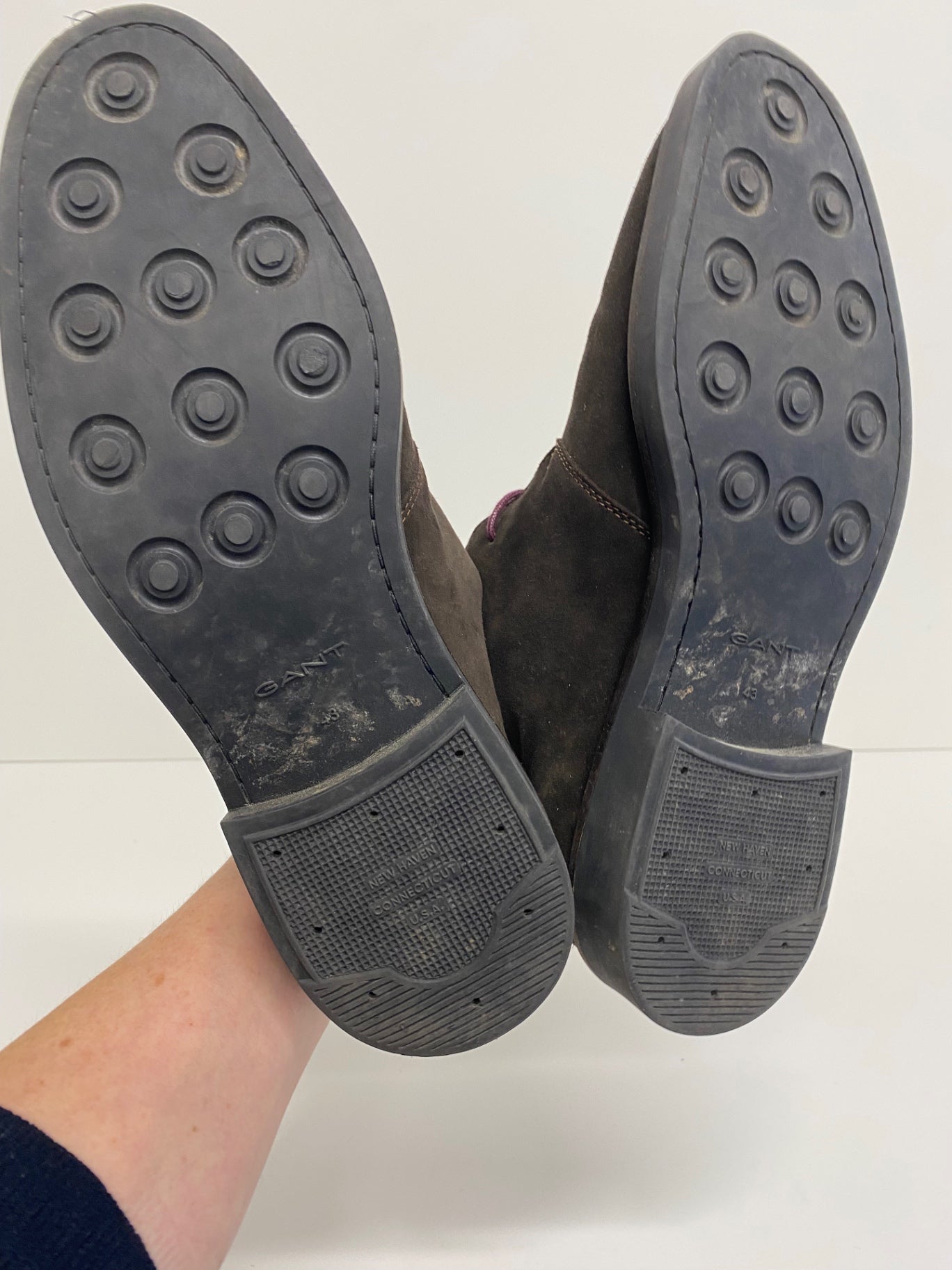Fabulous GANT Spencer Chocolate Desert Boots UK9 Brown HD440