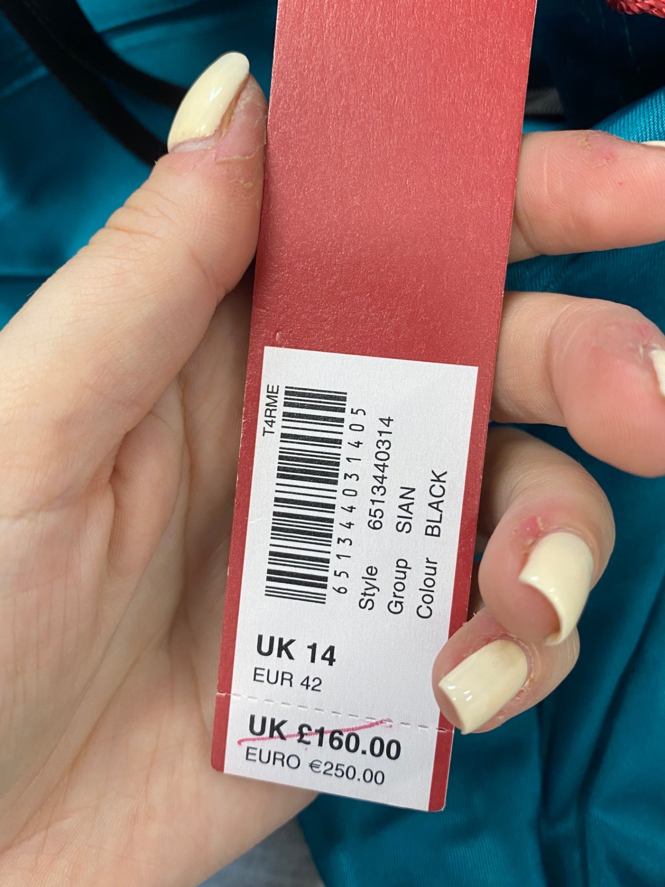 Fabulous Monsoon Dress UK 14 Black jewel maxi prom dress TM395