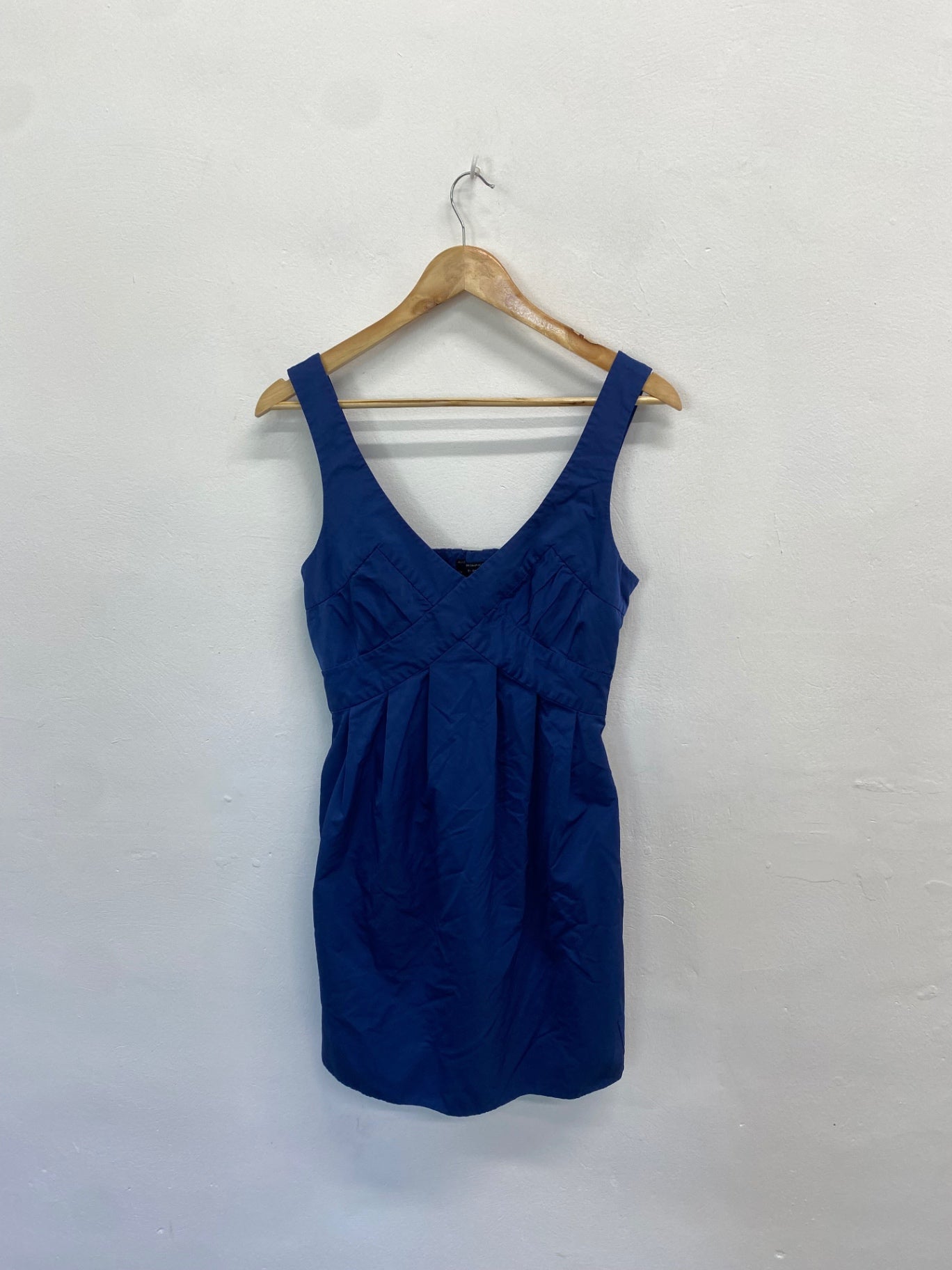 Fabulous All saints Spitalfields Temptress Dress UK 12 Blue CD434