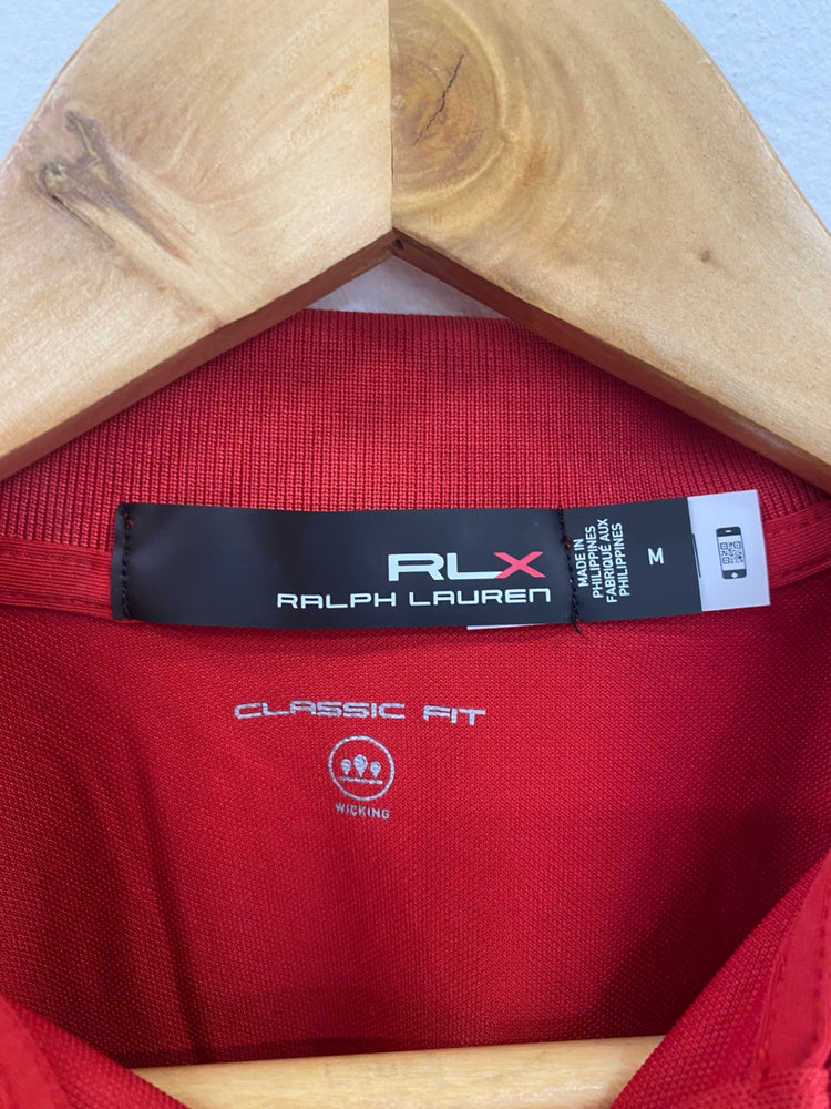Fabulous RLX Ralph Lauren Moisture Wick Polo Shirt UK M LO442