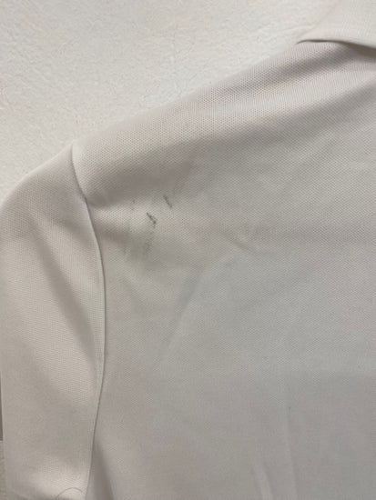 Fabulous NikeGolf White Golfing Polo Shirt UK M LO442
