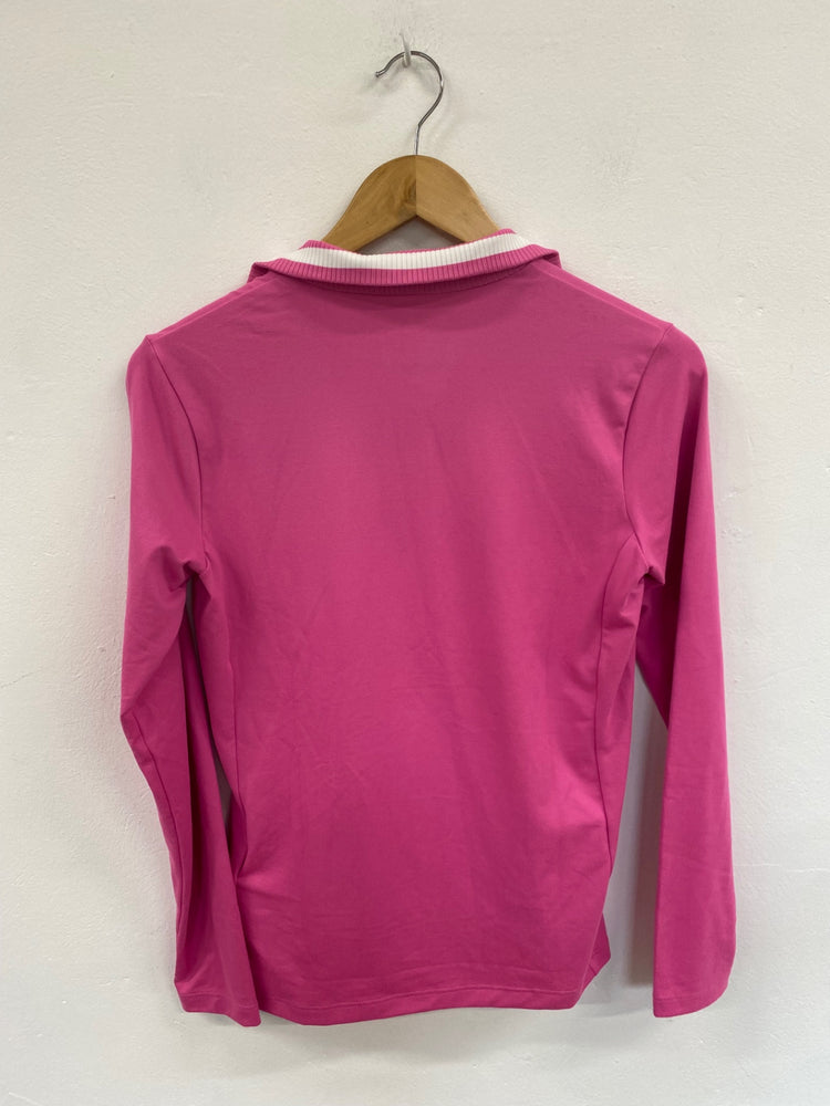 Fabulous Polo Golf Ralph Lauren Pink Golf Sweater UK M LO442
