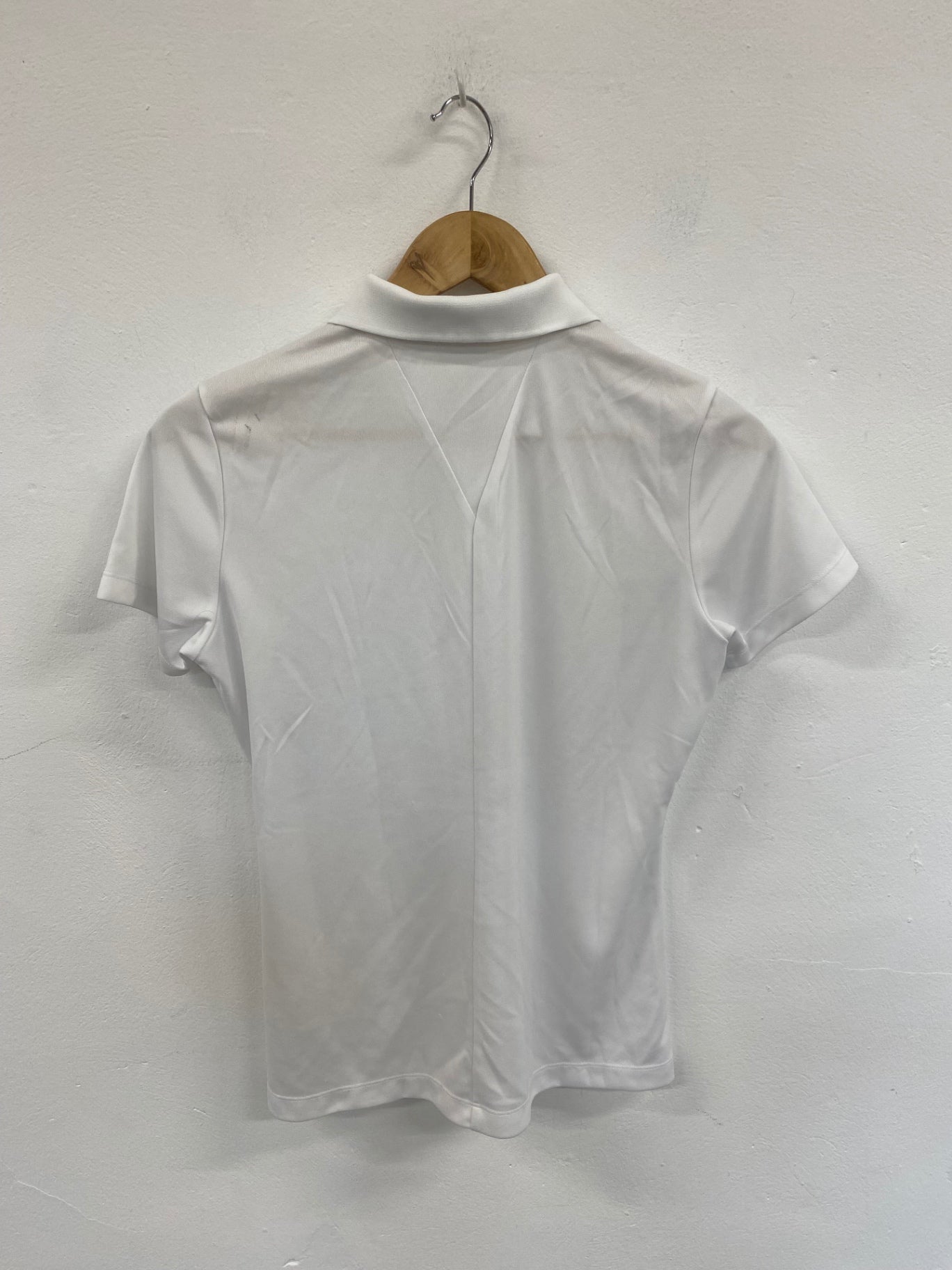 Fabulous NikeGolf White Golfing Polo Shirt UK M LO442