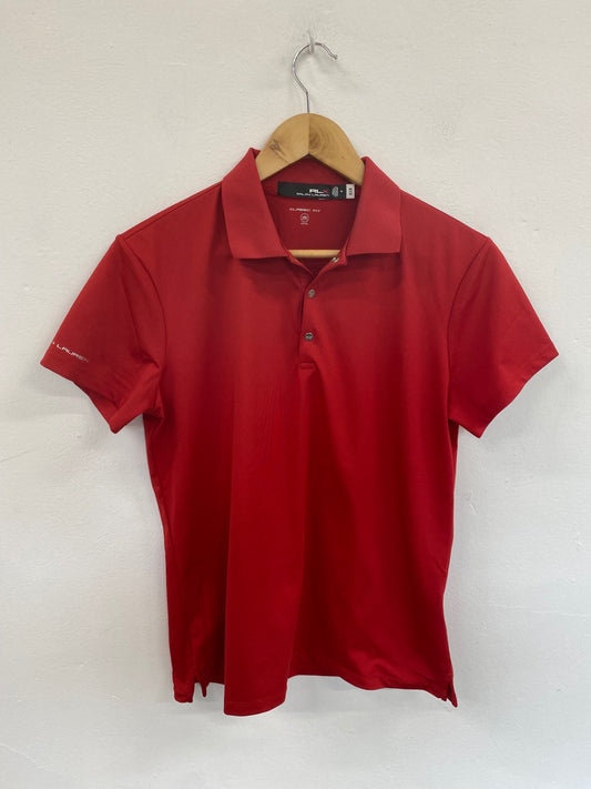 Fabulous RLX Ralph Lauren Moisture Wick Polo Shirt UK M LO442