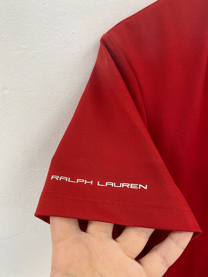 Fabulous RLX Ralph Lauren Moisture Wick Polo Shirt UK M LO442