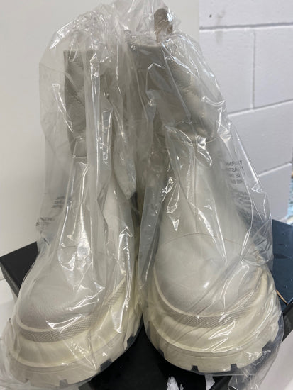 Fabulous Moda In Pelle peretti Porvair cream Boots UK6 Cream new AB024