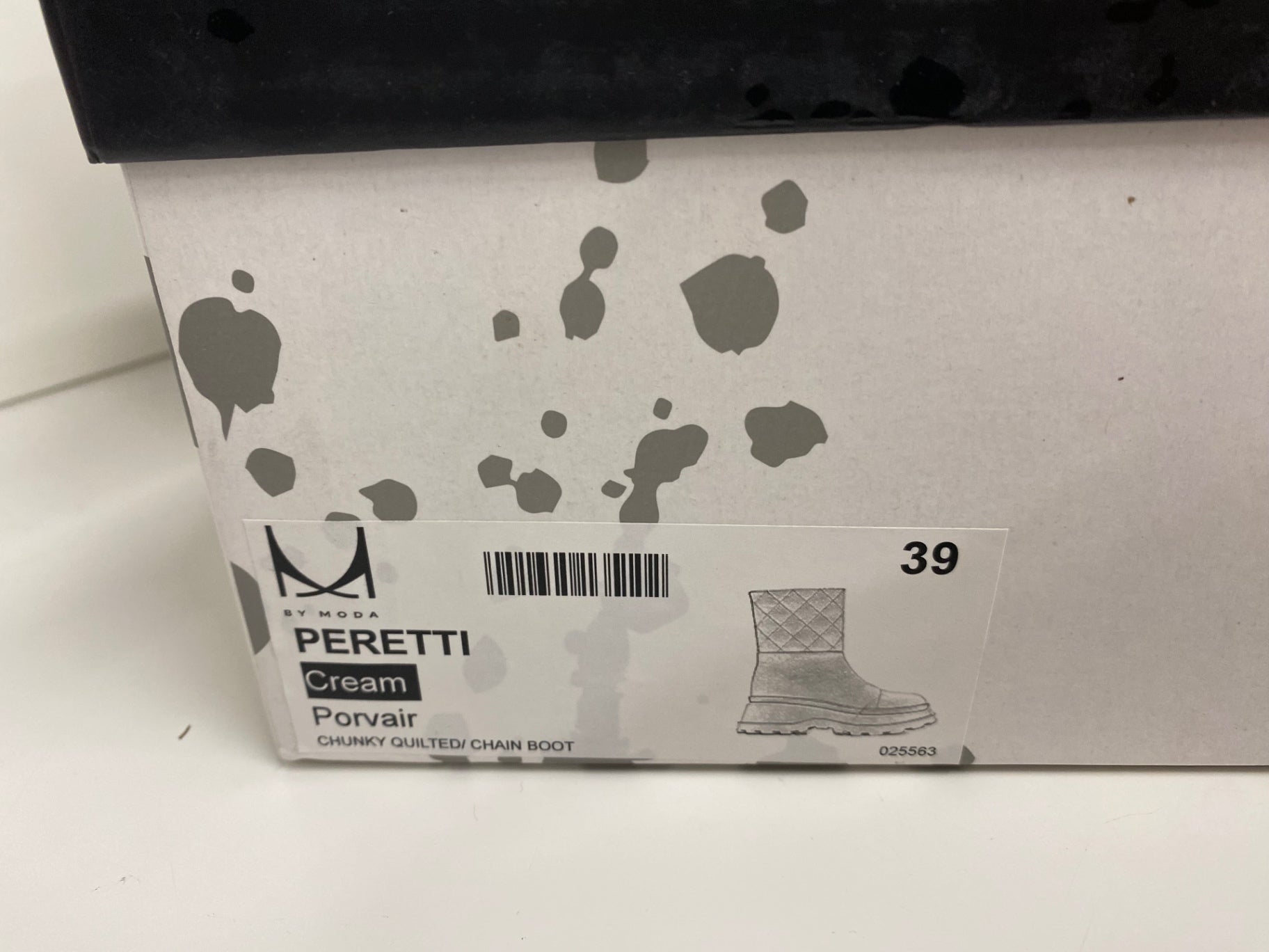 Fabulous Moda In Pelle peretti Porvair cream Boots UK6 Cream new AB024