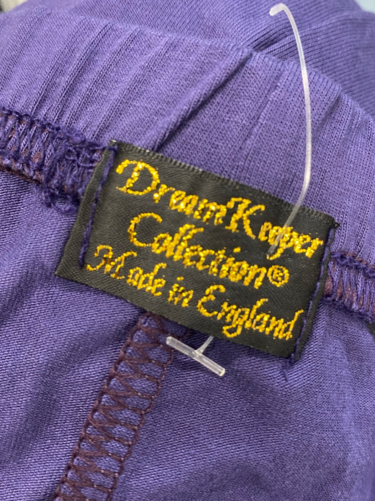 Fabulous Y2K Dream keeper collection midaxi skirt with fairy embroidery UK XS Purple BT001