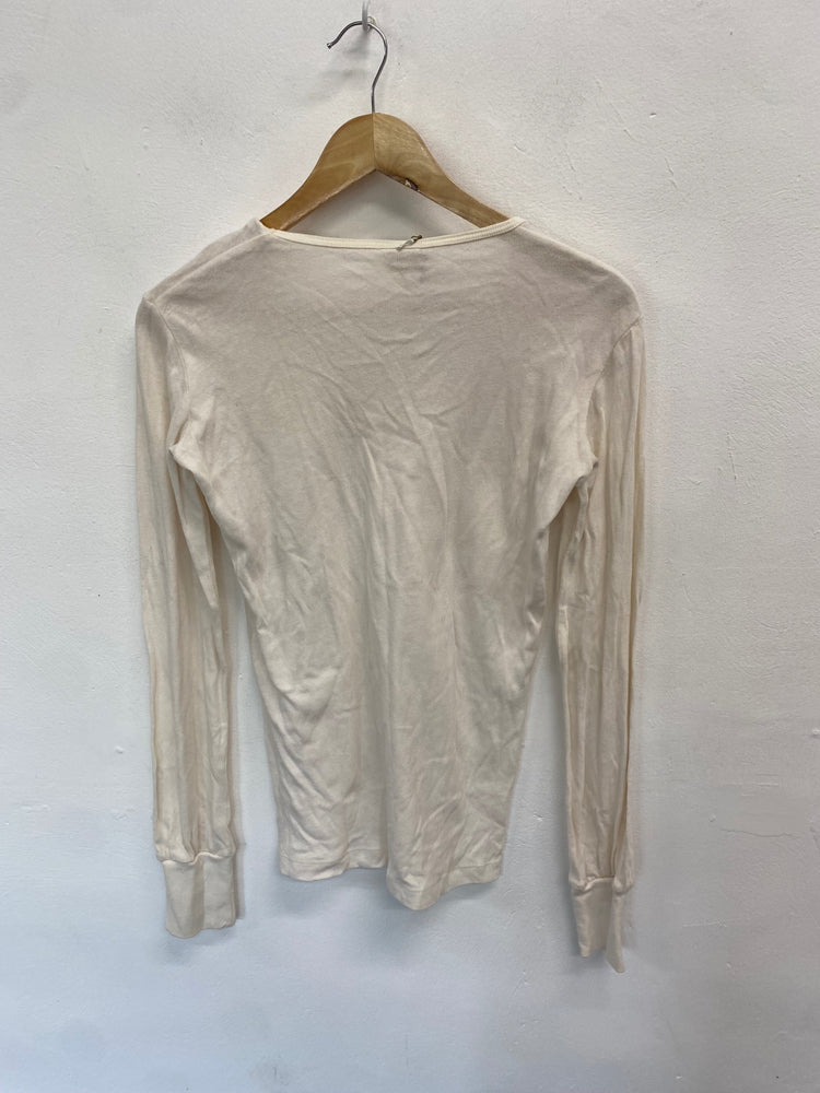 Fabulous Diesel gold label Long sleeve top UK S Beige BT001