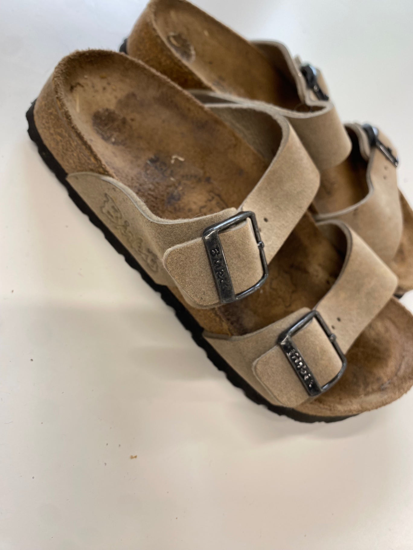 Fabulous vintage birki for Birkenstock Sandals UK 3 Beige BT001