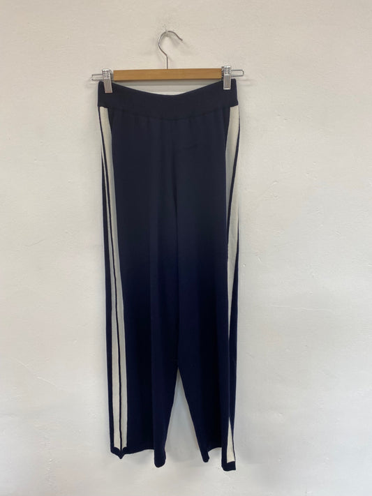 Fabulous Johnstons of Elgin Navy Wool Trousers UK S CD001