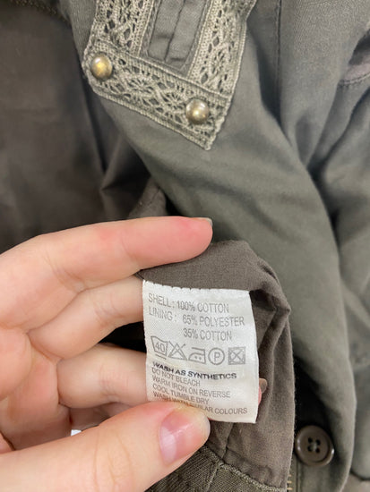 Fabulous Soviet Loved And Lived In Y2K Vintage 1990s Jacket UK10 BT001