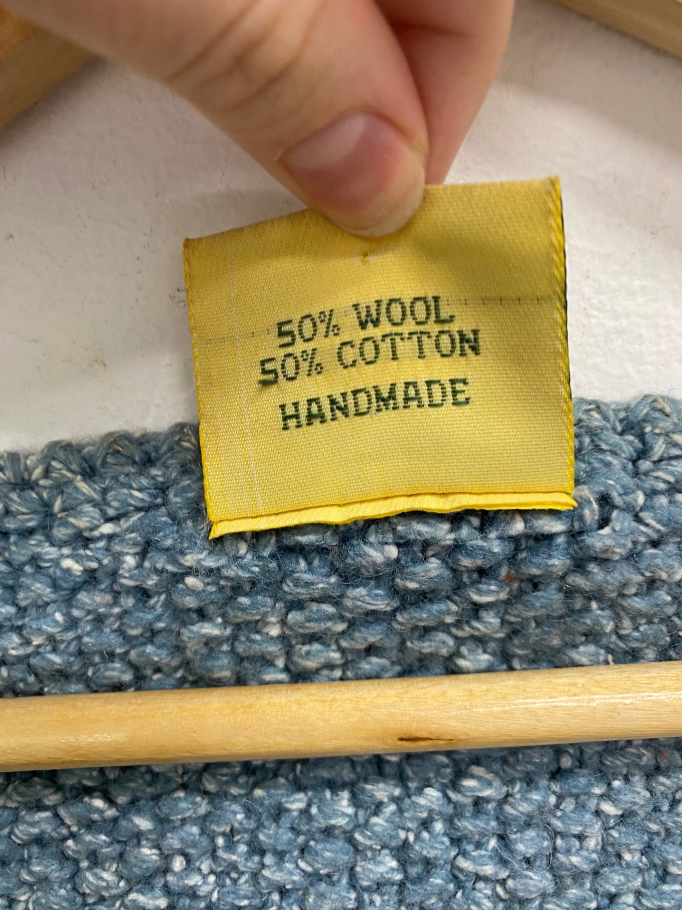 Fabulous Pachamama London Blue Asymmetric Sweater One Size MM005