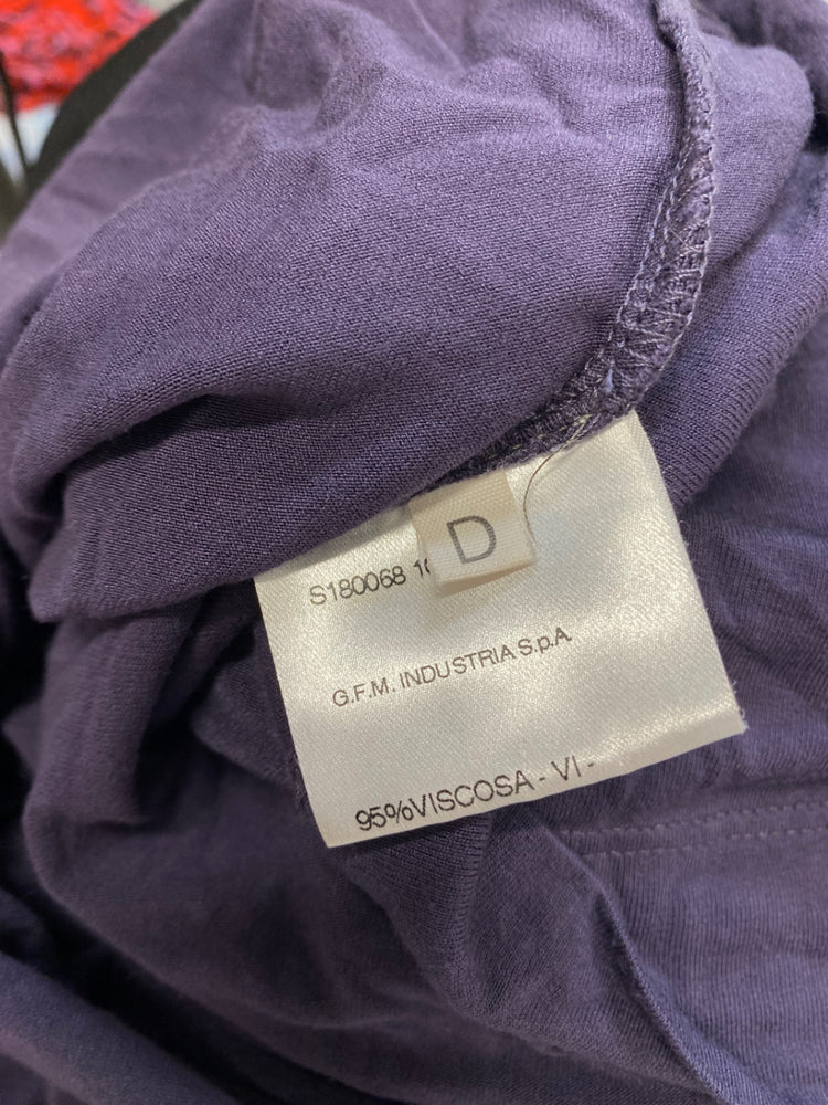 Fabulous Vivienne Westwood anglomania Dress cowl neck UK M Purple BT001