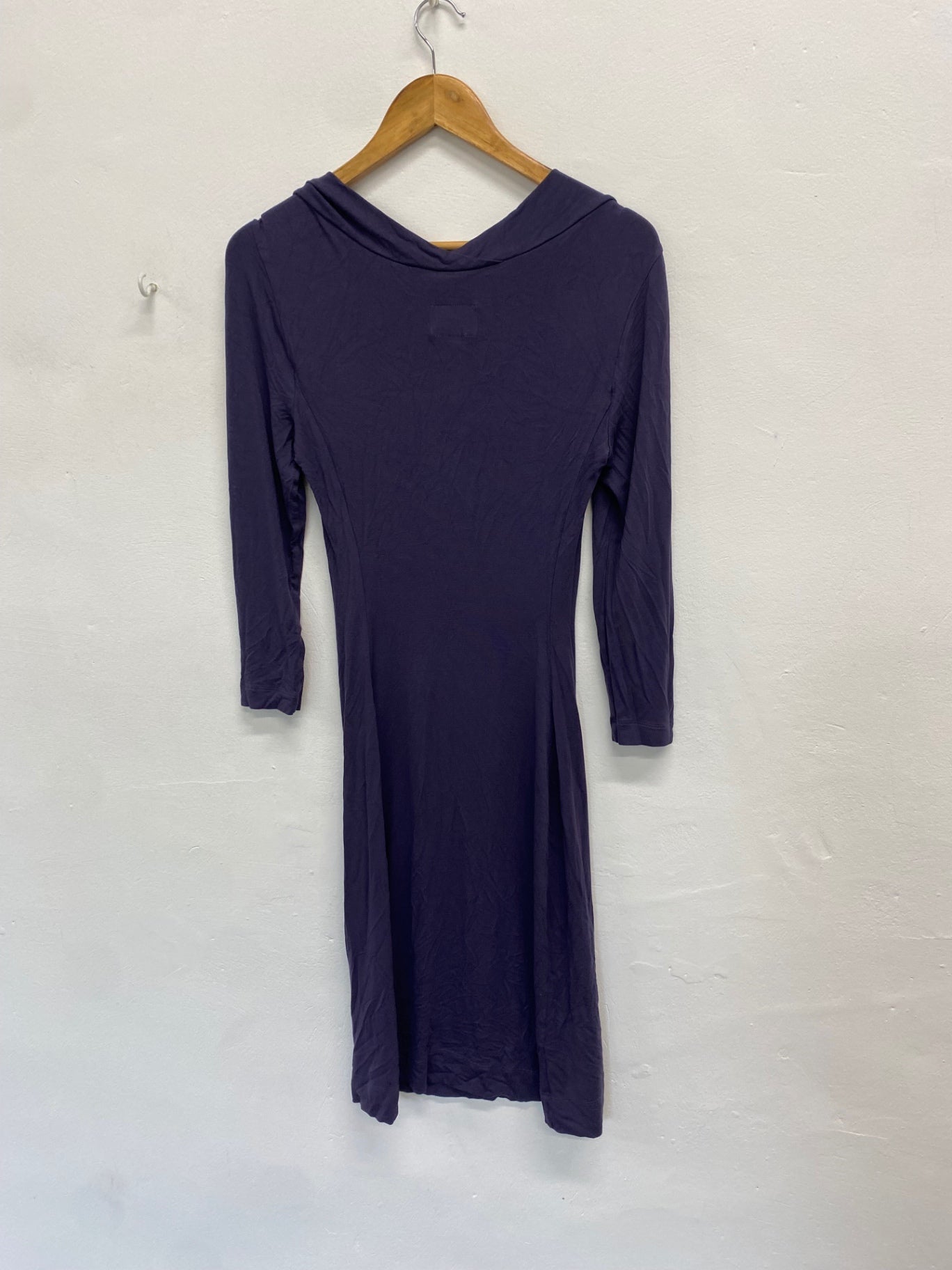 Fabulous Vivienne Westwood anglomania Dress cowl neck UK M Purple BT001