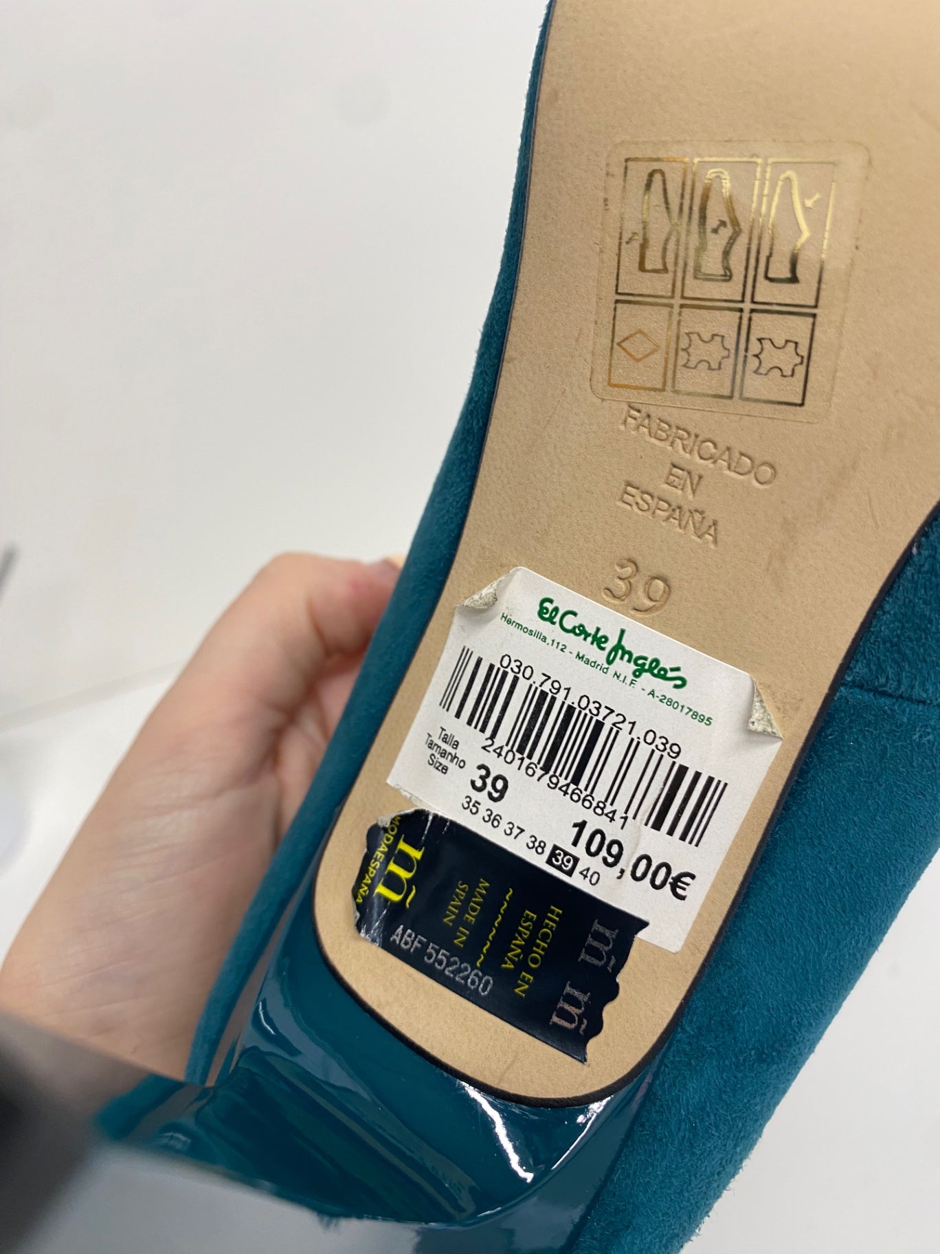 Fabulous Gloria ortiz Heels Uk 6 Teal jewel MW001