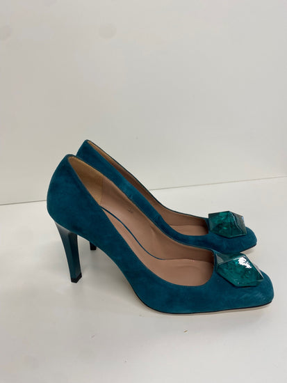 Fabulous Gloria ortiz Heels Uk 6 Teal jewel MW001