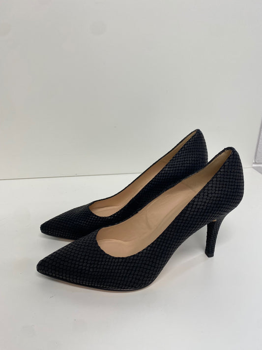 Fabulous Unisa Heels Uk 6.5 Black croc pointed toe office MW001