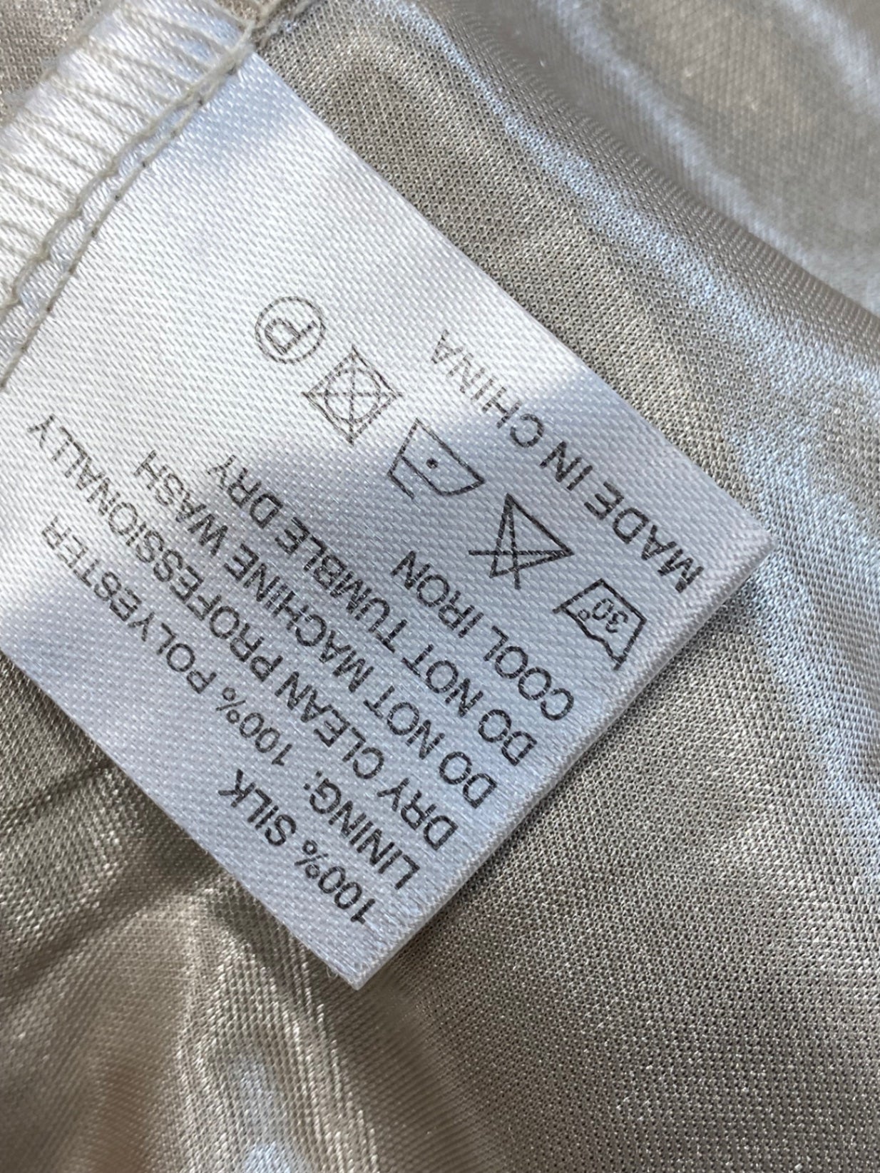 Fabulous Traffic People Dress UK S Multicolor floral silk LB244