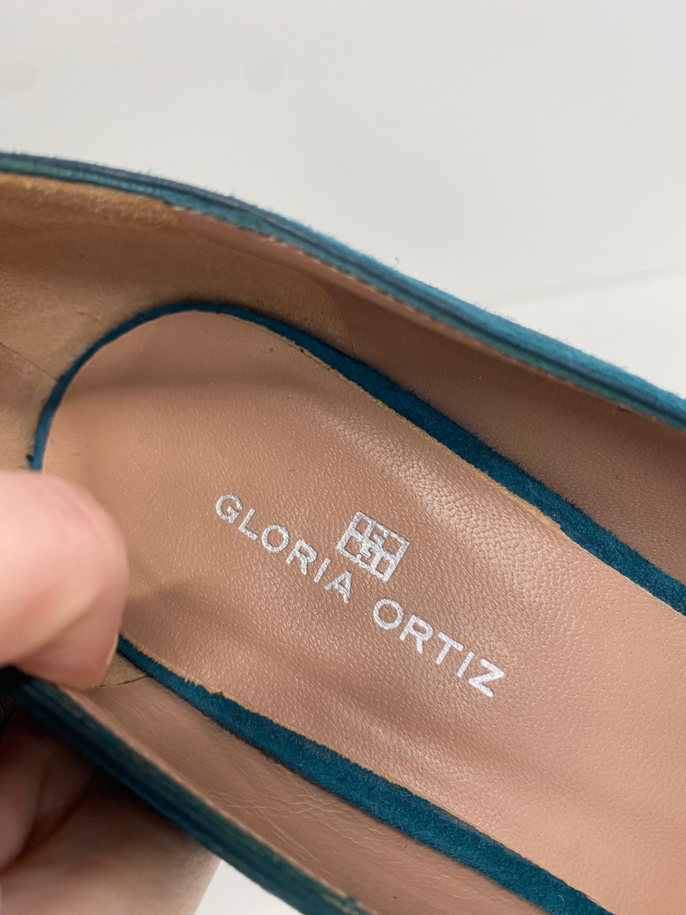 Fabulous Gloria ortiz Heels Uk 6 Teal jewel MW001