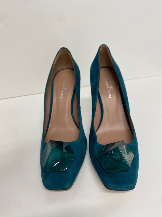 Fabulous Gloria ortiz Heels Uk 6 Teal jewel MW001