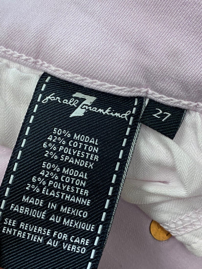 Fabulous 7 for all mankind Jeans W 27 Lilac pastel LG005