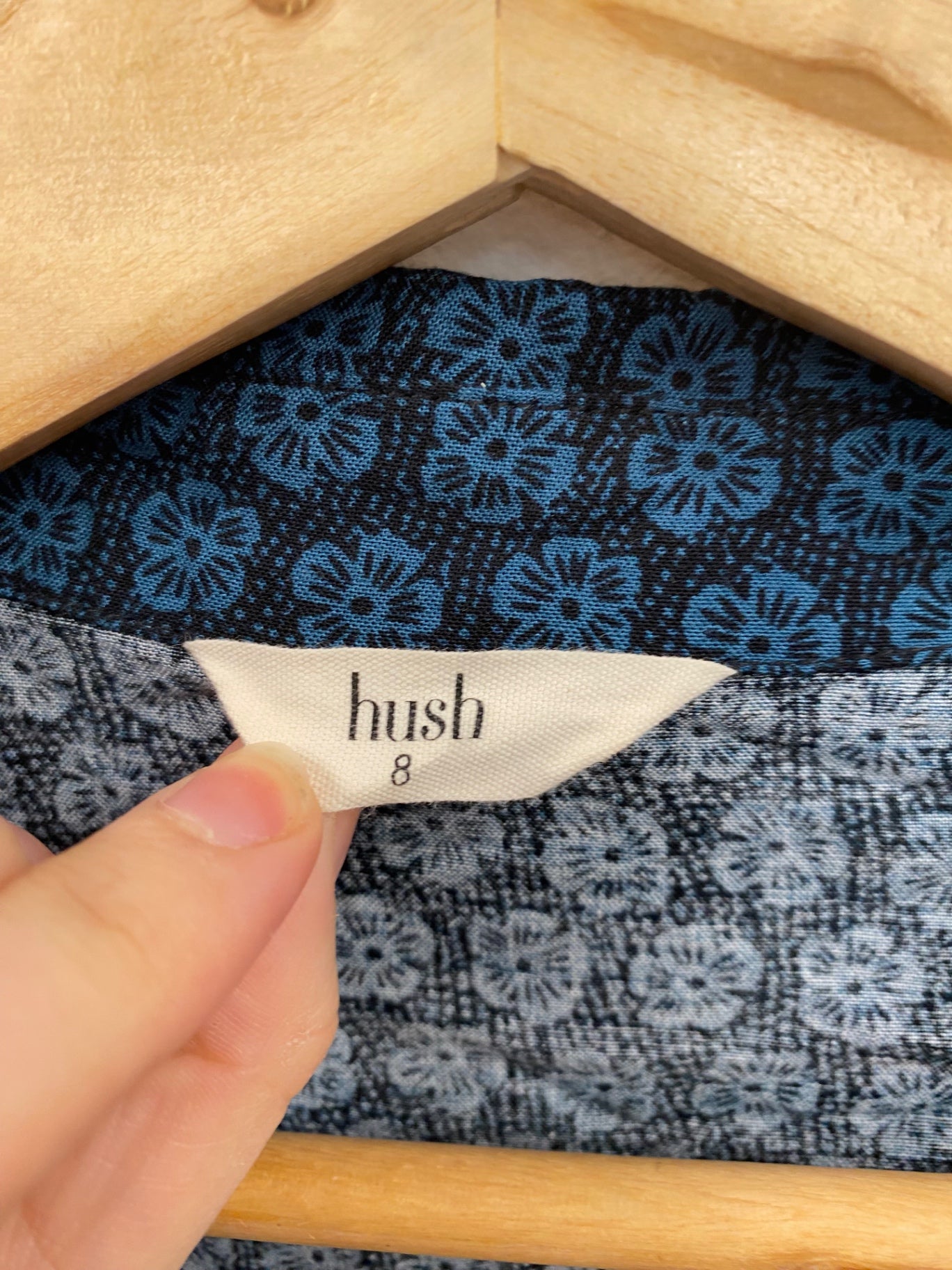 Fabulous Hush & Samsoe Ditsy Floral Tea Dress Duo UK S #401 FC001